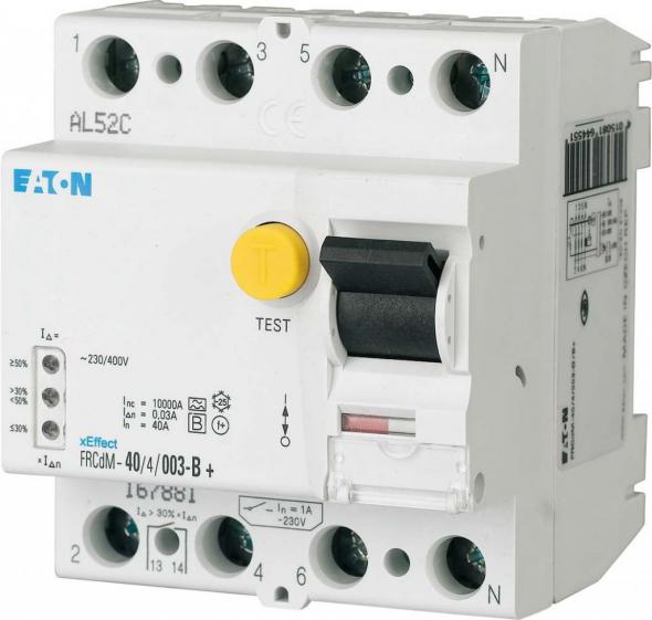 FI-Schutzschalter 167886 FRCDM 4-polig 63A 300mA Typ B
