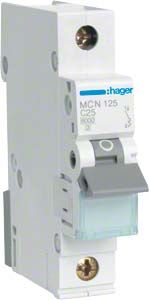 Leitungsschutzschalter MCN125 C-25A 1pol