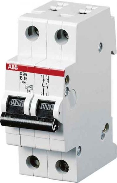 Leitungsschutzschalter S202 B-25A 2pol