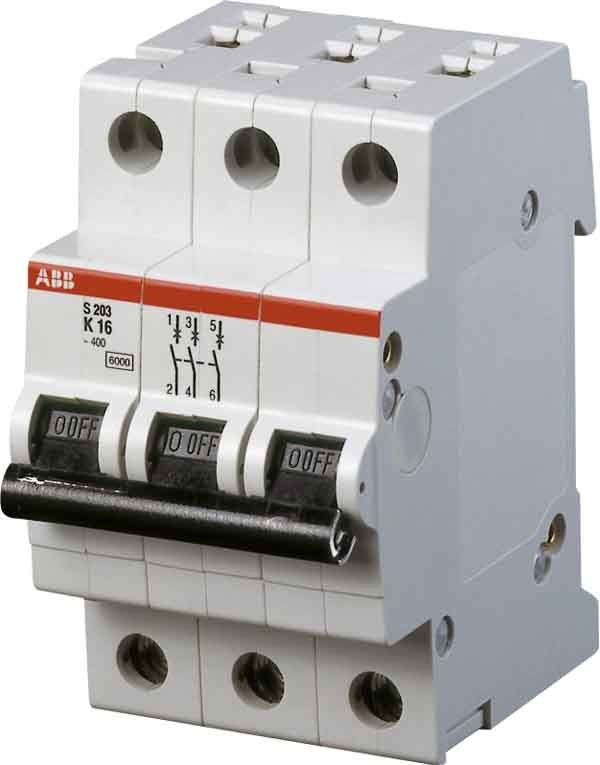 Leitungsschutzschalter S203 K-40A 3pol