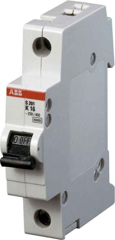 Leitungsschutzschalter S201 K-2A 1pol
