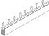 Steg-Phasenschiene 16² Stiftausführung