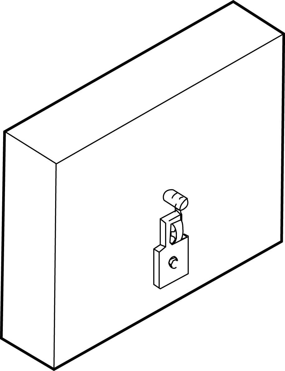 60228 Klemmendeckel mit Schieber