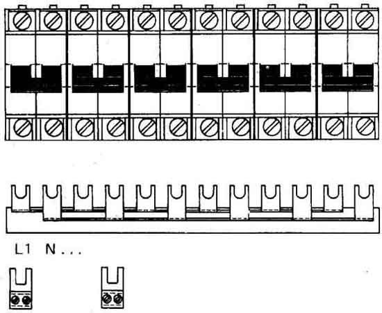 Sammelschienenblock SZ-PSB 56N