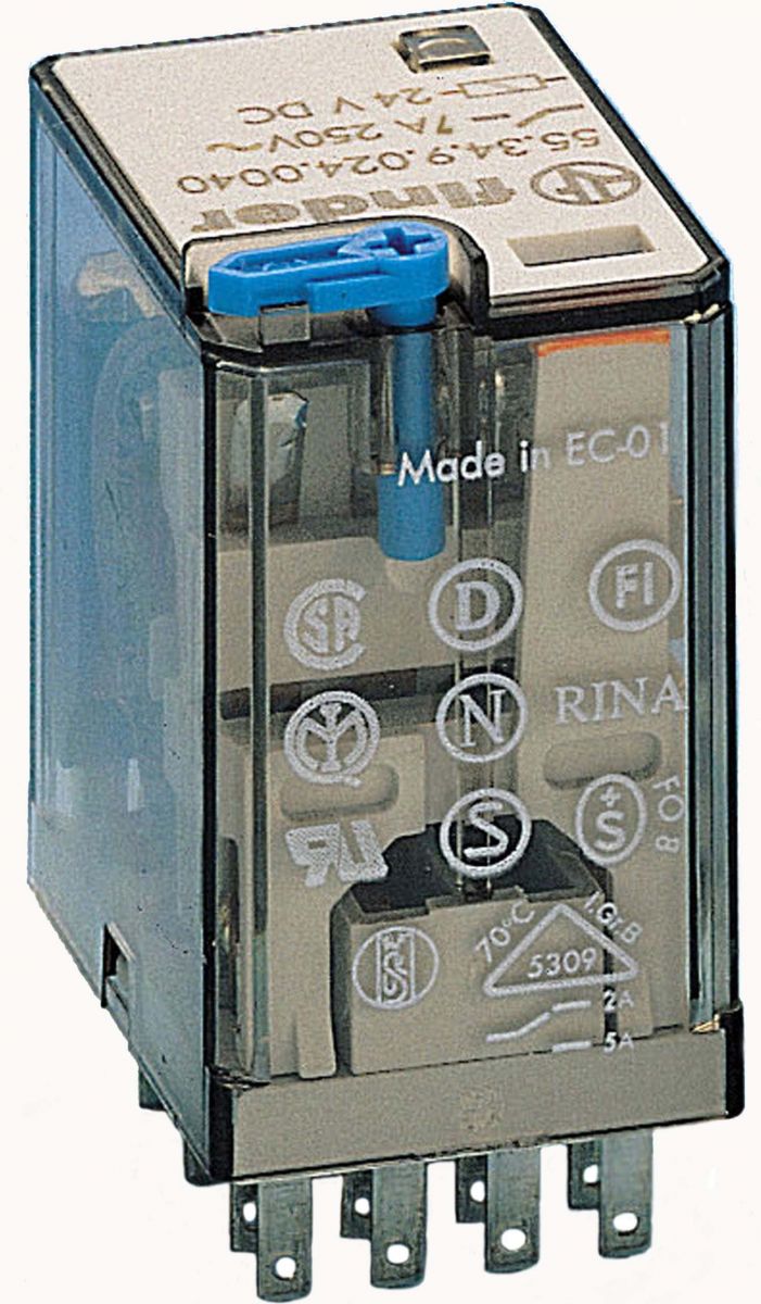 Rel.Gold-Kont. 24VDC 4W 5A 55.34.9.024.5040