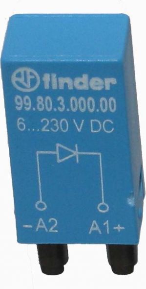Freilaufdiode 6..220VDC 99.80.3.000.00