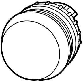 Leuchtmeldevorsatz M22-LH-W