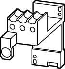 Motorschutzrelais-Sockel ZB65-XEZ