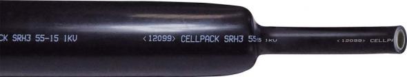 Schrumpfschlauch schwarz SRH3 75-20mm 