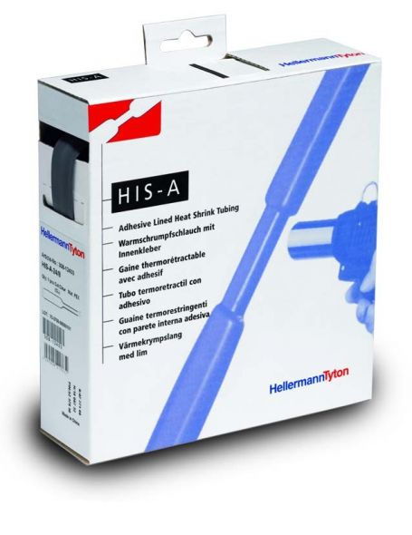 Schrumpfschlauch HIS-A 6-2mm schwarz