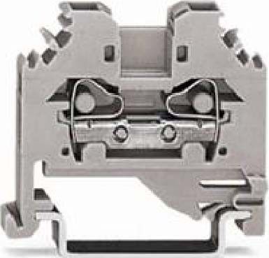 2-Leiter-Durchgangsklemme 281-101 bis 4mm² grau