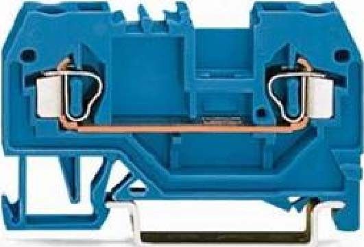 2-Leiter-Durchgangsklemme 280-904 bis 2,5mm² blau