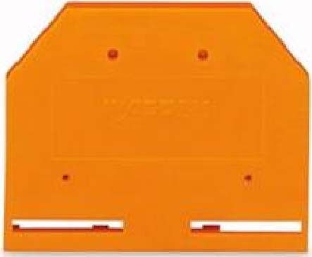 Abschlußplatte 280-302 bis 2,5mm² orange 