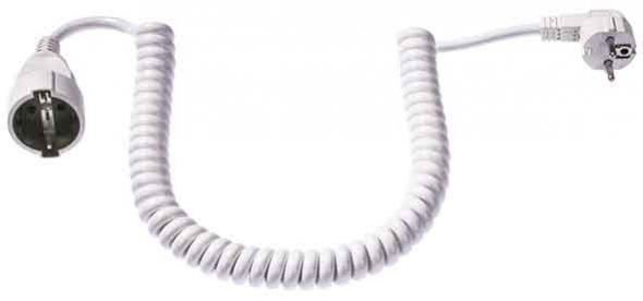 Schuko-Spiralverlängerung 672.281