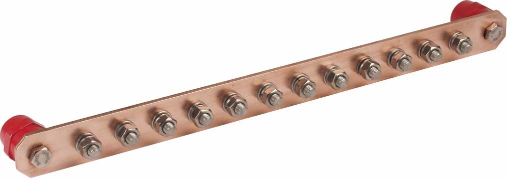 Potentialausgleichschiene PAS I 12AP M10 CU
