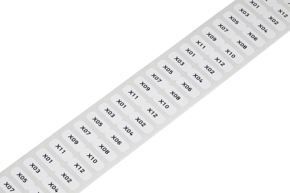 selbstklebende Etiketten für smartPRINTER weiß