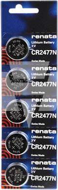 Knopfzelle Lithium Renata RE2477N