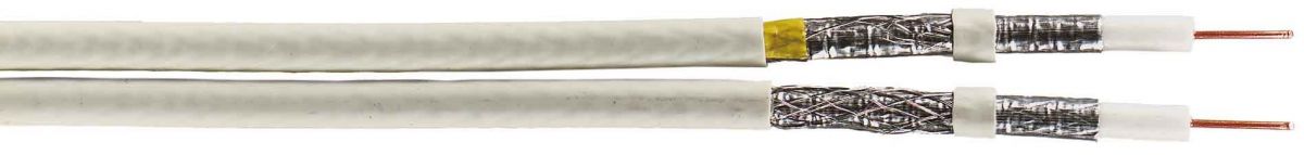 Koaxkabel TWIN-SAT midi ws Ring 100m