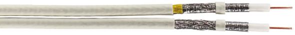 Koaxkabel TWIN-SAT midi ws Ring 100m