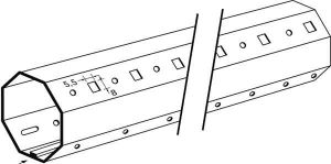 Stahlwelle 6m VK 4040-6