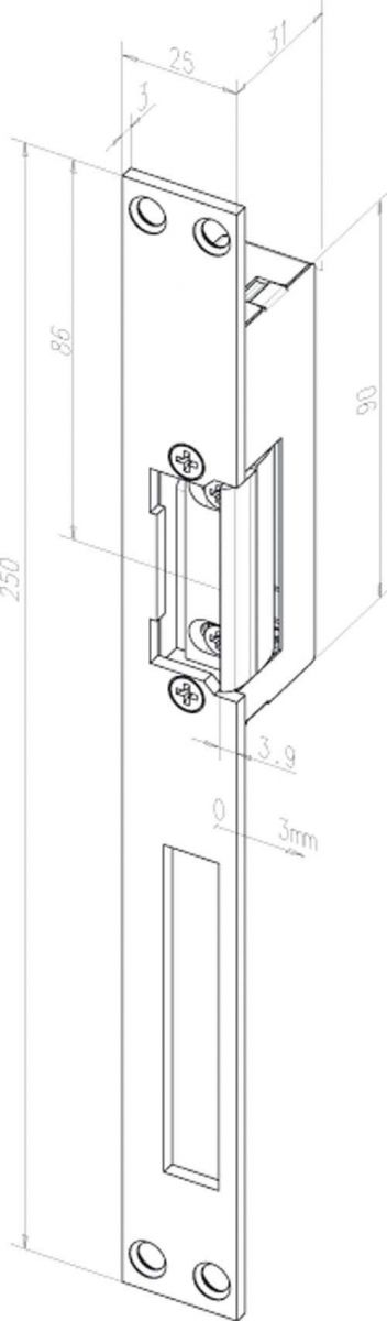 Türöffner 24Fafix HZ L/R EST