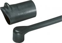 Warmschrumpfformteil 1129-1-G PO-X BK