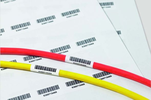 Etiketten TAG137LA4-1104-WHCL