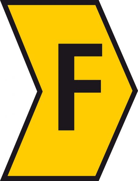 Kabelmarkierer HGDC4-9 F PVC YE 250