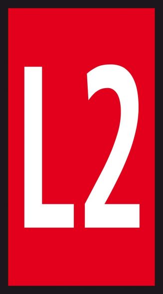 Kennzeichnungsclip WIC2-L2 PA66 RD 1000