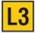 Etiketten CWML-L3-260-YE