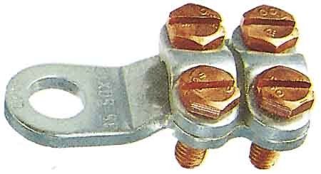 Klemmkabelschuh 585R/8 bk
