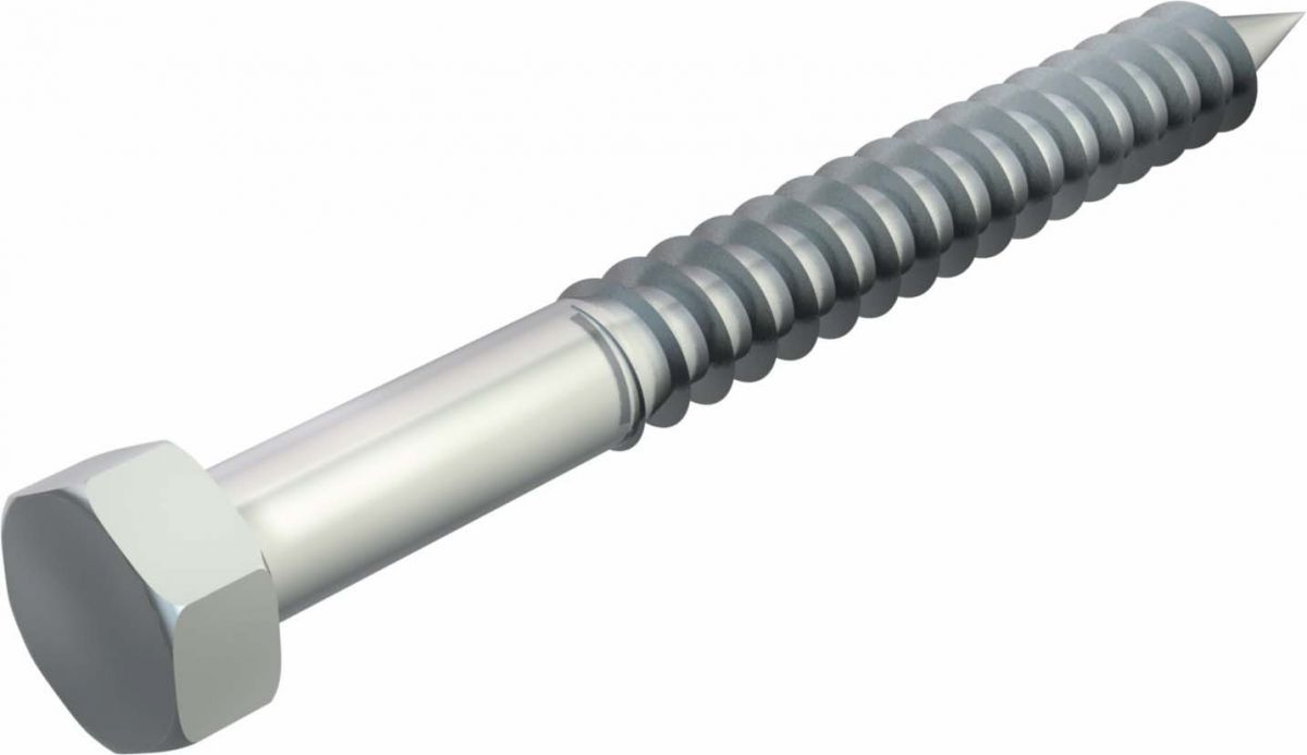Sechskantholzschraube 12400 8x100 G