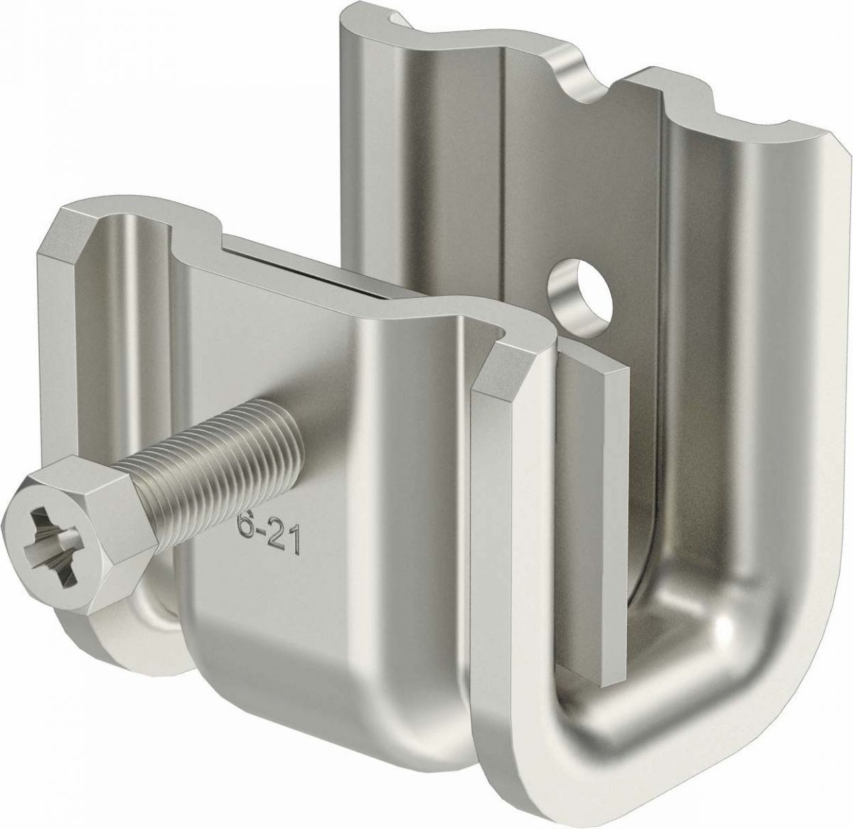 Trägerklammer SSP 6-21 M8 V2A