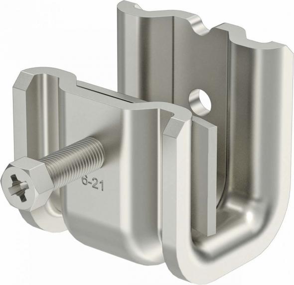 Trägerklammer SSP 6-21 M8 V2A