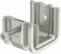 Trägerklammer SSP 20-40 M8 V2A
