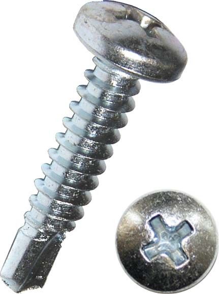 Bohrschraube m.Linsenkopf 6047/001/51 4,2x22