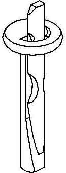 Deckennagel NDN 6/35