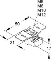 Gleitmutter GMZF M6-18 F
