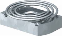 Gleitmutter mit Feder MS41SNF M10 F