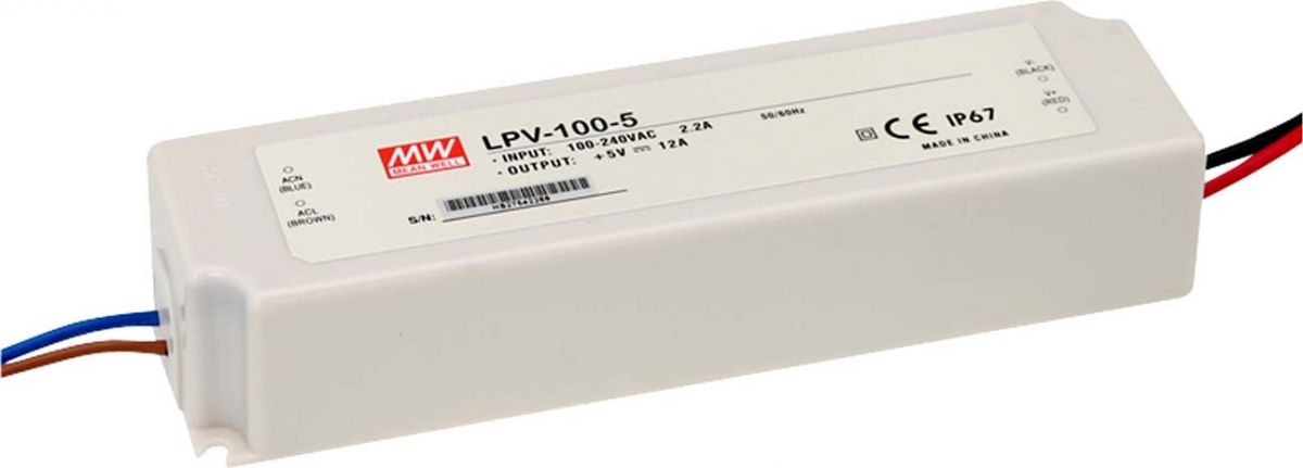 LED-Trafo 190x52x37mm 54974