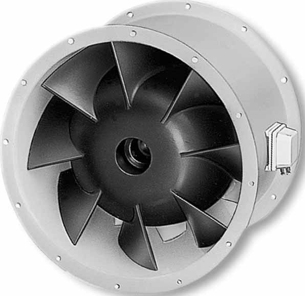 Hochdruck-Rohrventilator VARW 315/4 TK