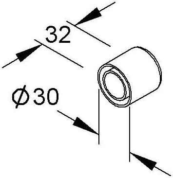 Schutzring D=30 mm SKMIR 30