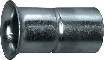 Stahlrohr-Steckendtülle SES-E-V 32 vz. Zn-Ni