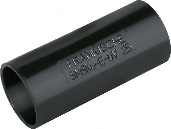 Kunststoffsteckmuffe SMSKu-E-UV 63mm schwarz