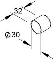 Schutzkappe D=30 mm SKMI 30
