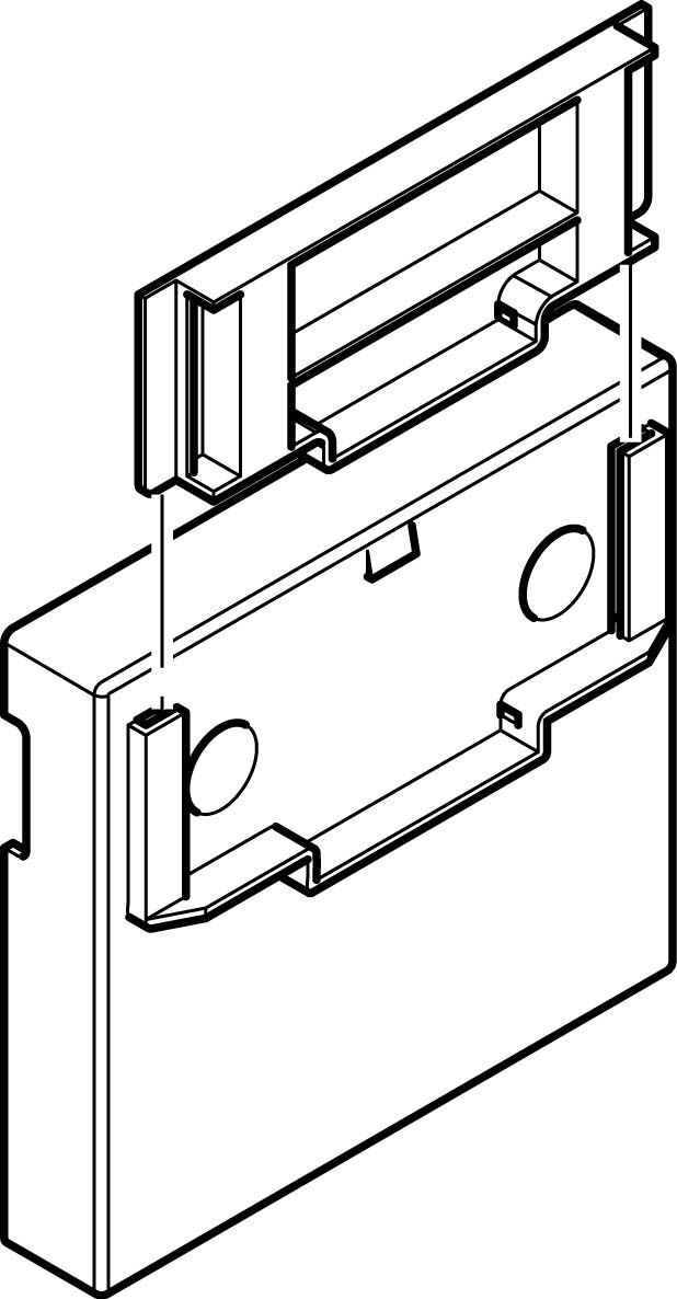 Zählerverschlußplatte PZV1N