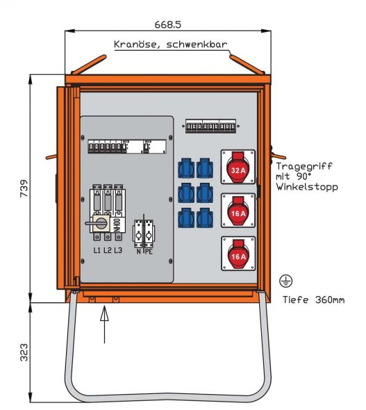 Verteilerschrank WV0310R1