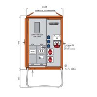 Anschlussverteilerschrank WAV0160R1