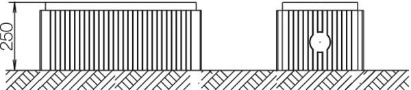 Bodenaufbausockel ZAX014