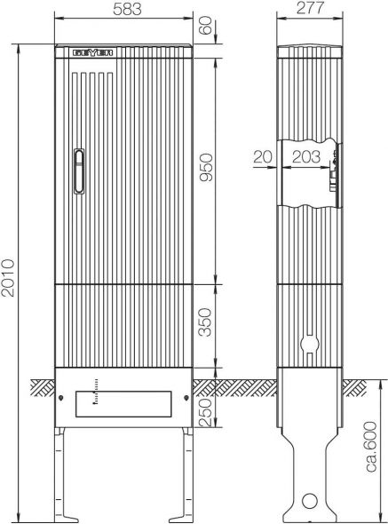 Anschlusssäule SL205